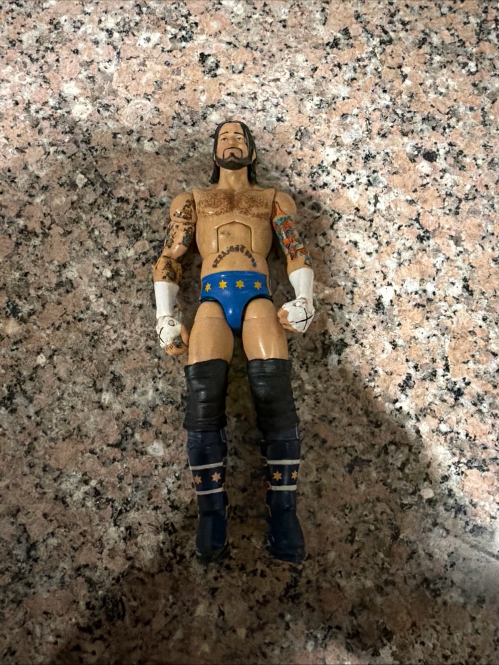 CM Punk WWE rare ringside collectible elite action figure